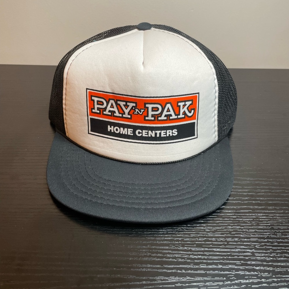 Black and White Trucker Hat